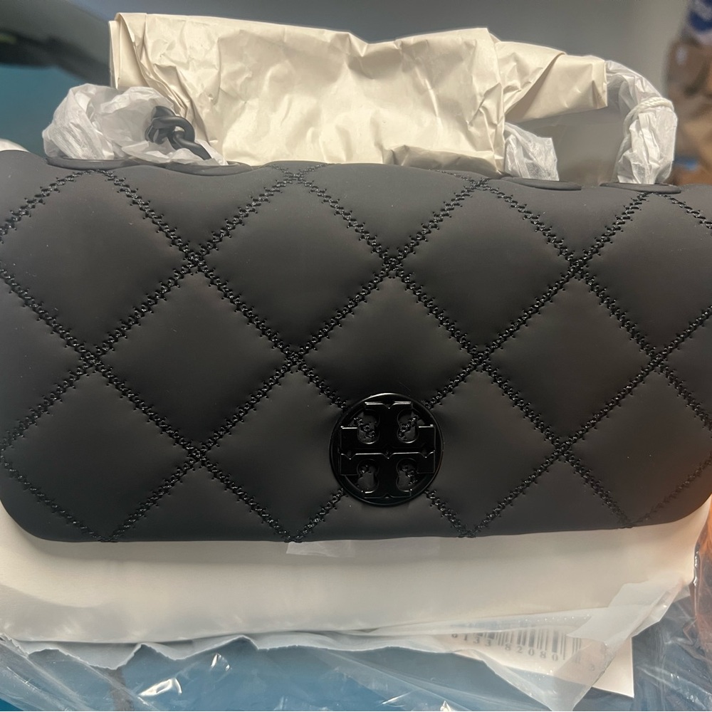 Tory Burch Black Quilted Women's Bag